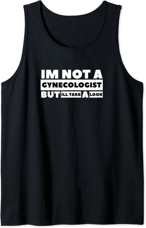 funny gynecologist gyno adult humor tank top clothing shoes and jewelry