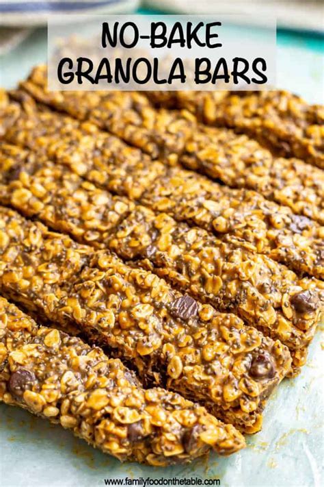 An energy bar with protein, fat and the right carbohydrates can keep previously, while hailey was eating the right amount of carbohydrates during her meal times, she was overdoing it with high sugar granola bars, and so. Healthy no bake granola bars - Family Food on the Table