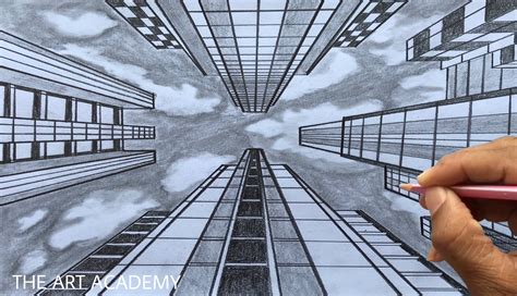 How To Draw Buildings In One Point Perspective Facetrial13