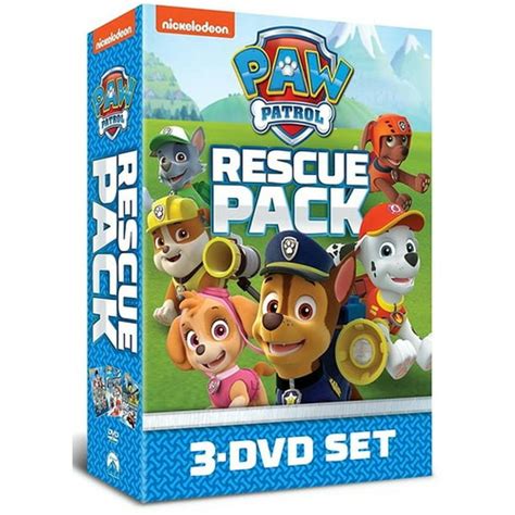 Paw Patrol Rescue Pack Dvd