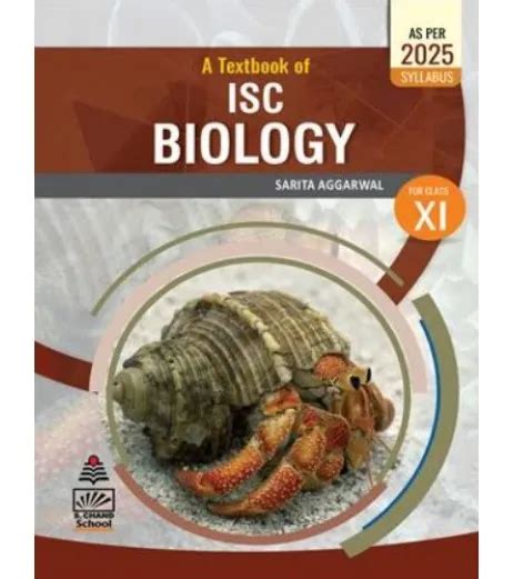 A Textbook Of Isc Biology Class 11 By Sarita Aggarwal Sarita Aggarwal