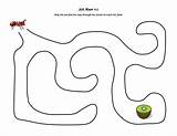 Ant Maze Mazes Ages sketch template