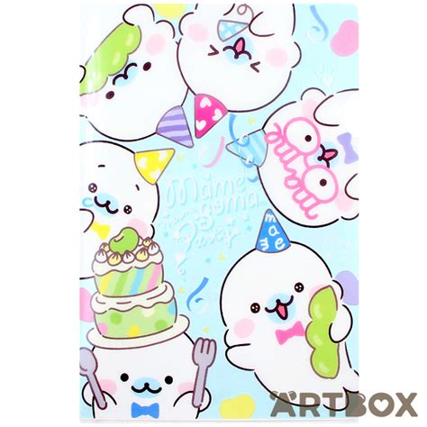 Buy San X Mamegoma Seal Party Time A4 Clear File At Artbox