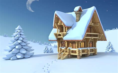 Snow Background Hd Cartoon á ˆ Snowy Cartoon Stock Images Royalty