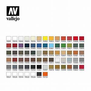 Vallejo Model Color 72 Paint Set 70172 Bow Blade Games