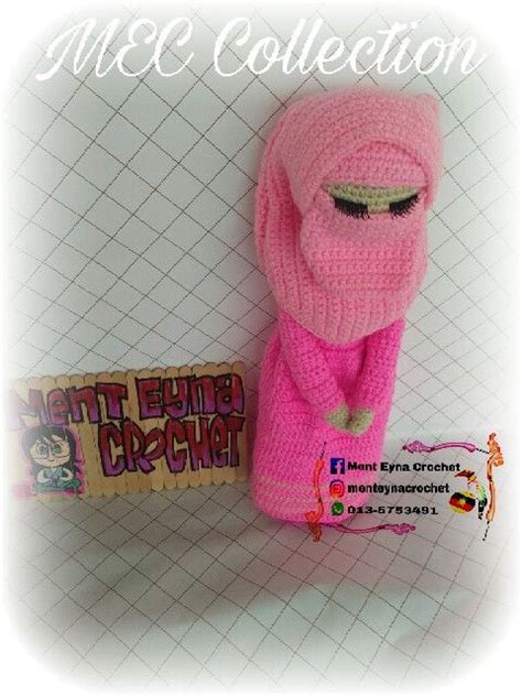 Muslimah Doll Amigurumi Crochet Faces Crochet Doll Crochet