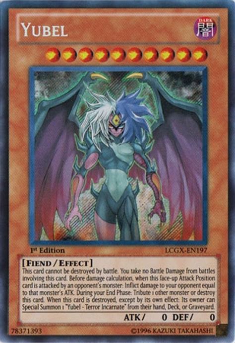 Pick them up now if you haven't already! Yu-Gi-Oh Legendary Collection Single Yubel Secret Rare 1st ...