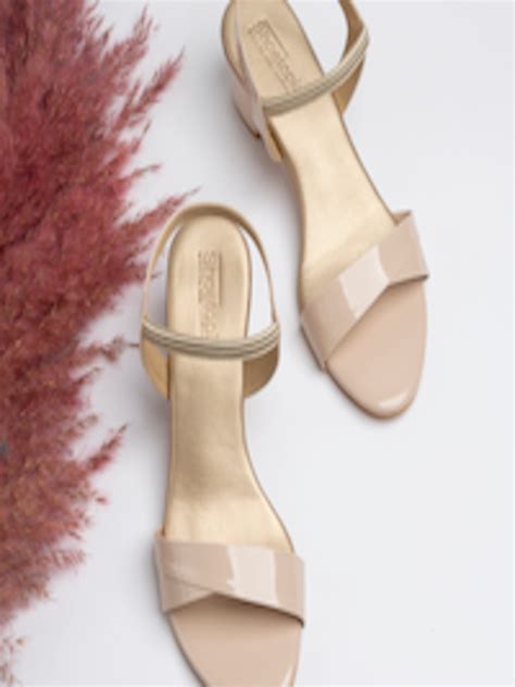 Buy Shoetopia Women Cream Coloured Solid Heels Heels For Women