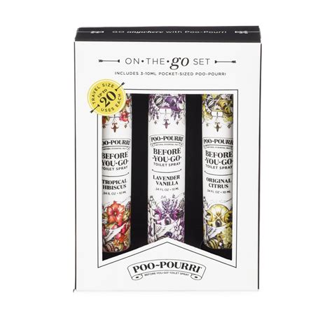 Behold… the magic of a jester with the power of a king. Poo~Pourri Before-You-Go Toilet Spray On-The-Go Pack of 3 ...