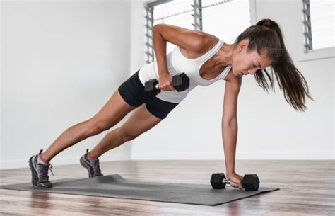 Full Body Dumbbell Hiit Workout Womens Fitness