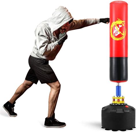 Tribesigns 57ft Tall Boxing Punch Bag For Adults Free Standing