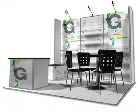 10x10 Booth Design Ideas