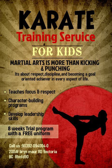 Pin On Karate Martial Arts Posters And Banners