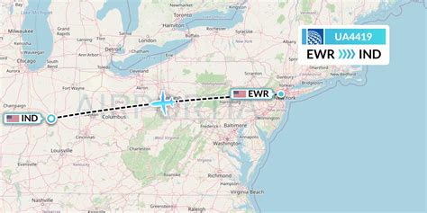 Ua4419 Flight Status United Airlines New York To Indianapolis Ual4419
