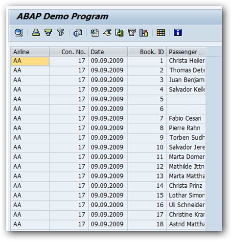 Creating Simple ALV Report FREE SAP ABAP TUTORIALS