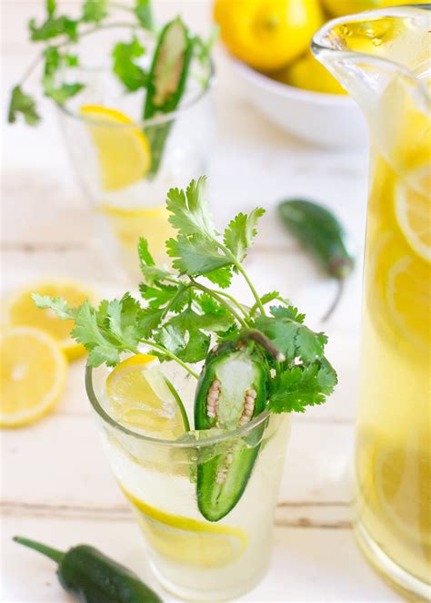 Lemonade With Jalapeño Cilantro