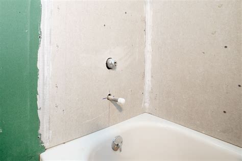 How To Finish The Joint Between A Tile Backer And Drywall Hunker Bathtub Tile Diy Bathroom