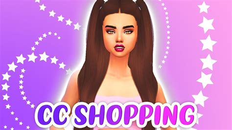 Alpha Cc Shopping On Lana Cc Finds💜 The Sims 4 Youtube