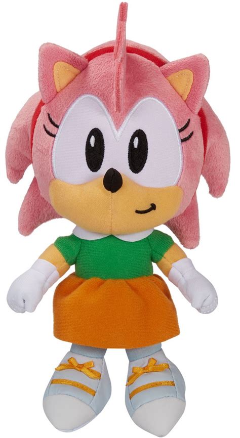Sonic The Hedgehog Amy 7 Inch Plush 2020 Version 192995400702 Ebay