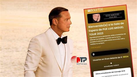 Ltima Oportunidad Liberan M S Boletos Para Ver A Luis Miguel