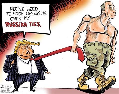 Whos To Blame For All These Trump Putin Collusion Cartoons