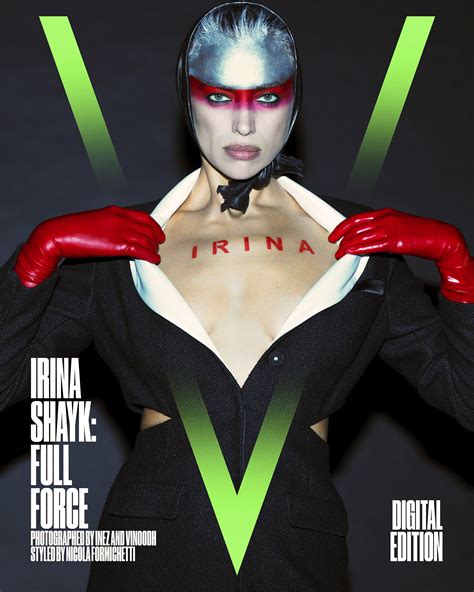 Digital Cover Irina Shayk In Full Force V Magazine