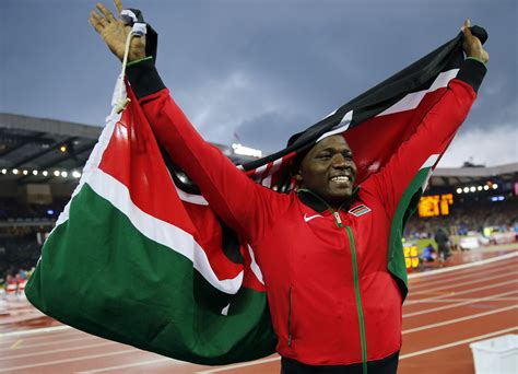 The javelin thrower gains momentum by running within a predetermined area. Kenyan Javelin Thrower | Africa Faith and Justice Network