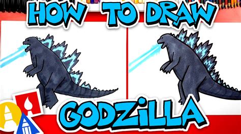 Dawn / october 13, 2008. How To Draw Godzilla - Art For Kids Hub