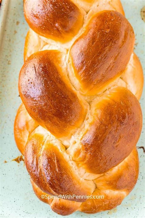 Homemade Challah Bread Spend With Pennies Bread Recipes Sweet