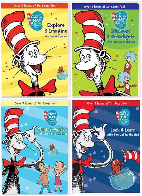 The Cat In The Hat Knows A Lot About That Tv Series Complete Season 1 Dvd Collection 80