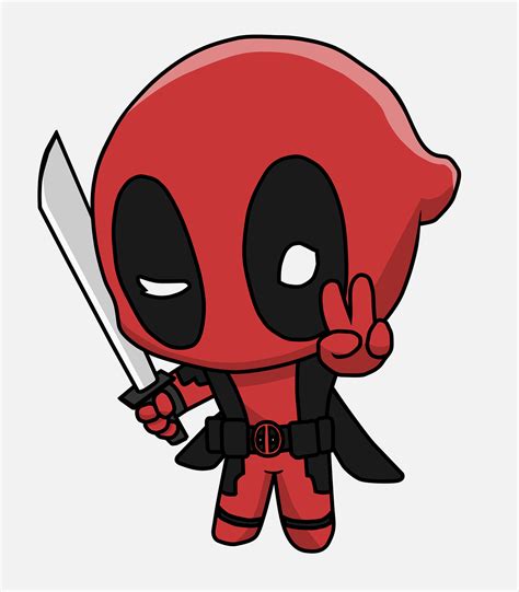 Deadpool Chibi Personaje Gráficos Vectoriales Gratis En Pixabay