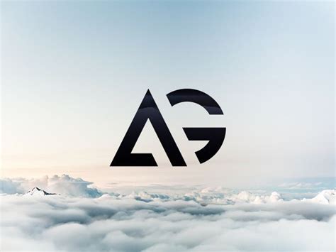 Font color helps to make your message stand out. AG - The finished logo by Maxime Siméon in Logo design ...
