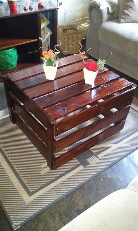Coffee Table Made With Pallets Wood Pallet Ideas