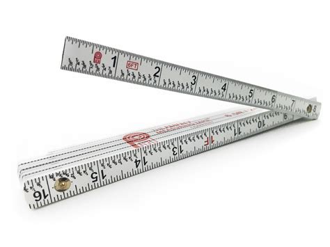 Haus And Garten Pvr 1260 600mm24 Stainless Steel Folding Measuring Rule