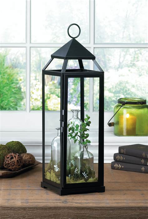 Our beautiful personalized candle lantern is the perfect wedding gift! Tall Black Lantern Wholesale at Koehler Home Decor