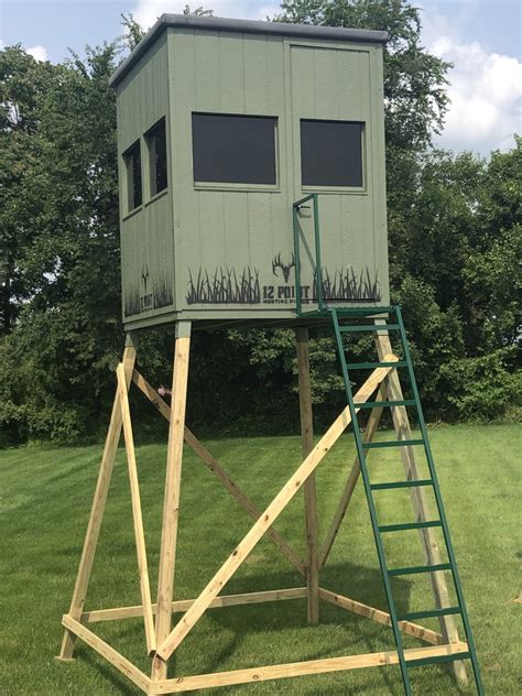 6x6 Hunting Tower Blinds Blinds For Deer Hunting