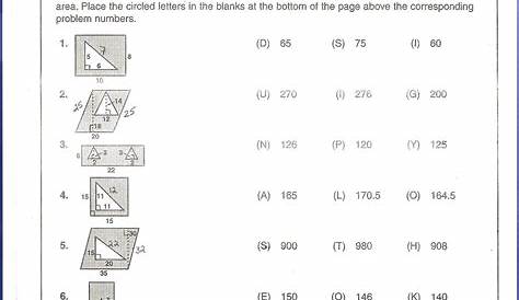 Area Of Irregular Shapes Worksheet Pdf Grade 7 Worksheet : Resume Examples