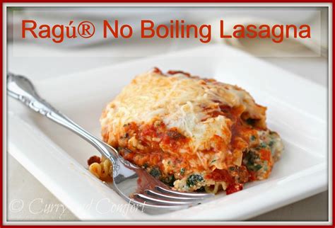 No Boiling Lasagna Featuring Ragú Old World Style Traditional Sauce