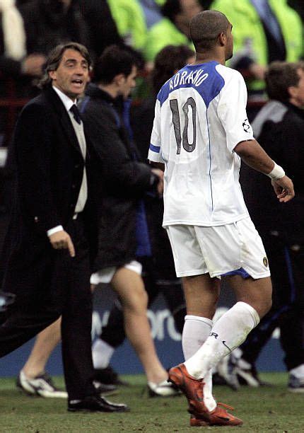 Yes, in this sense yes. Adriano of Inter Milan in action during the UEFA Champions ...