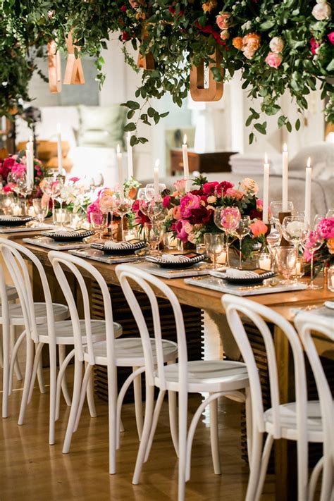 From modern wedding in minneapolis, mn. Valentines inspired dinner party | Wedding & Party Ideas ...