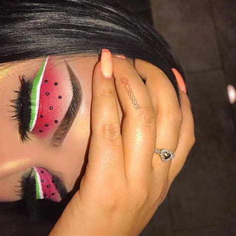 Instagrams Watermelon Makeup Is The New Summer Trend En 2020 Con