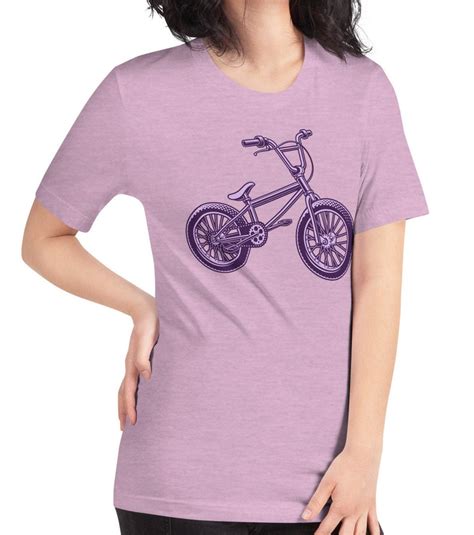 bike shirt girl racer race track life purple bicycle tee etsy