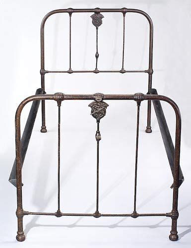 Iron Frame Hospital Bed Used In Army Hospitals During The Civil War