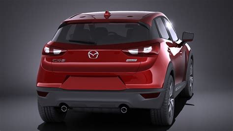 Mazda Cx 3 2017 Vray 3d Model Cgtrader