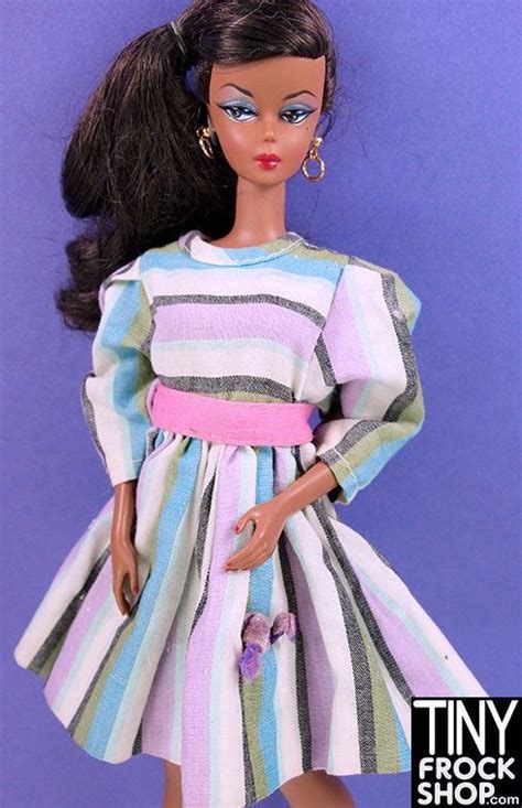 Barbie Multi Stripe Dress Striped Dress Dresses Barbie
