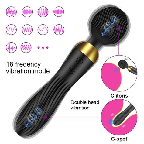 Speed Dildo Vibrator Female Powerful Motors AV Magic Wand Clitoris