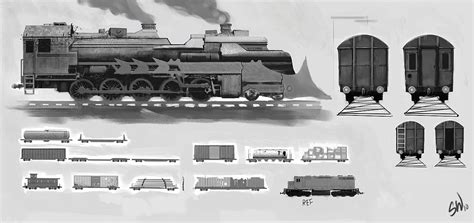 Steampunk Train Concept Train Steampunk Model Trains