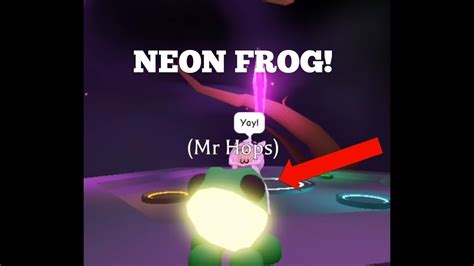 Making My Neon Frog Roblox Adopt Me Youtube