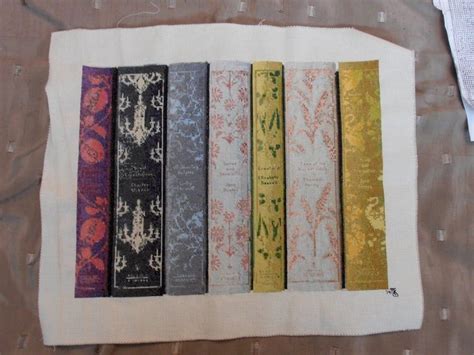 Classic Book Spines Counted Cross Stitch Pattern Etsy Cross Stitch