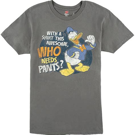 Your Wdw Store Disney Adult Shirt Donald Duck Tee With A Shirt